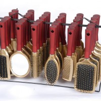 hairbrush set with comb mirror paddle brush hair brush set