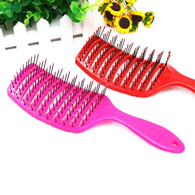 Most popular wave scalp products China custom boar bristle detangling hair brush hairbrush comb Waimaotong wholesale