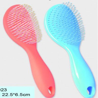 2019 new customized 3D wave curled body bath shower plastic Hot sale Professional Multifunctional detangler hair comb brush