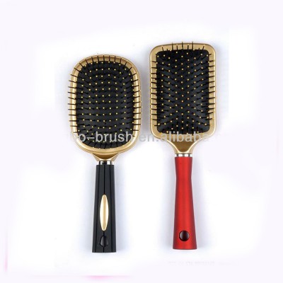 professional plastic wholesale paddle plastic hair brush professional hair comb brush