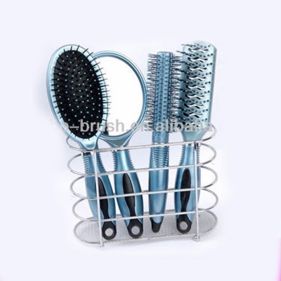 professional plastic Simple innovative products hot sell detangling hair brush and comb set Waimaotong for germany