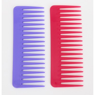 latest custom barber hair tail wide tooth teeth detangling comb brush manufacturer